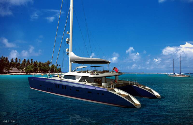 sy hemisphere catamaran